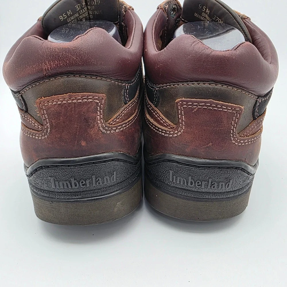VTG Timberland Icon‎ Chukka Gore-Tex Mens 9.5 Leather Waterproof Work Boots
